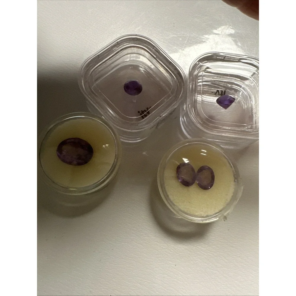 JTV Jewelry Television Purple Loose‎ Gemstones Sri Lanka Faceted Lot